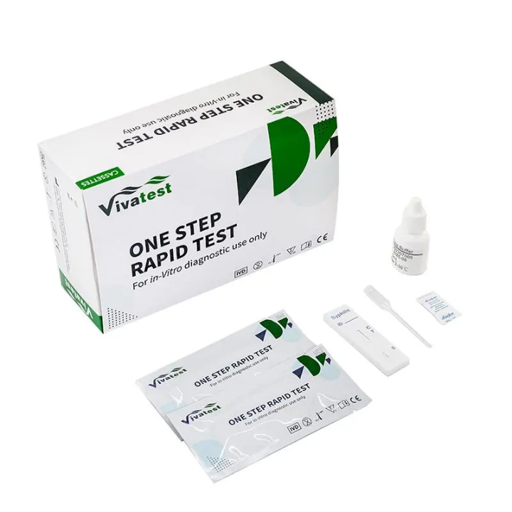 Typhoid blood strips.